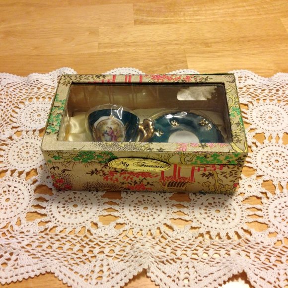 Genuine porcelain cup and saucer, My Treasure from Kingsbridge International - Picture 1 of 16